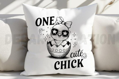 One Cute Chick SVG Product Image 5