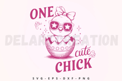 One Cute Chick SVG Product Image 1