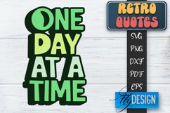 Retro Design | Retro Quotes | Quotes 80&#039;s SVG | SVG File v.2 Product Image 1