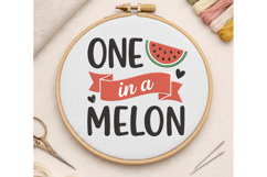 One in a Melon Embroidery Design Product Image 4
