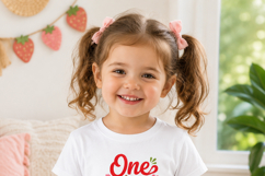 Watermelon svg, One in a Melon SVG Summer Birthday Bundle Product Image 9