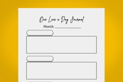 Amazon kdp one line a day interior for kindle publisher Product Image 2