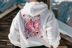 One Loved Mama Valentine Pencil Coquette Bow SVG PNG Product Image 3