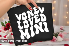 Retro Valentine's Day Design - One loved mini Product Image 3