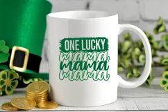 One Lucky Mama Svg | St Patricks Day Svg | SVG PNG DXF EPS Product Image 5