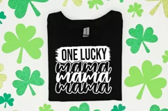 One Lucky Mama Svg | St Patricks Day Svg | SVG PNG DXF EPS Product Image 6