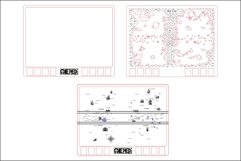 One Piece Grand Line Map SVG | 3 Layer Laser Cut File Product Image 3