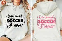 one proud soccer mama SVG