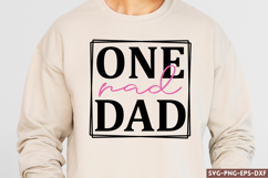 One rad dad svg, Dad Quotes SVG Product Image 1