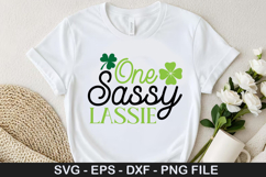 St. Patrick&#039;s Day SVG Design - One Lucky Mama Product Image 3