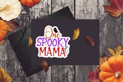 One spooky mama Stickers PNG Product Image 3