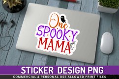 One spooky mama Stickers PNG Product Image 1