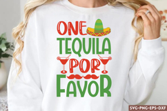 One tequila por favor SVG, Cinco De Mayo SVG Product Image 1
