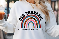 One Thankful mama SVG, Thankful mama SVG Product Image 1