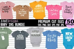 Baby svg bundle | funny baby saying svg | baby shirt svg Product Image 4