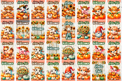 Hello fall garden flag sublimation designs bundle Product Image 2
