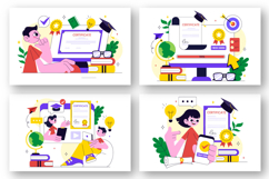10 Online Course Certificate Program Illustration Product Image 3