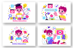 10 Online Education for Kids Illustration Product Image 2
