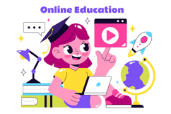 10 Online Education for Kids Illustration Product Image 4