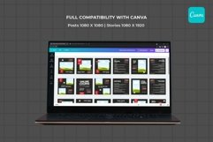 Online FItness Red Instagram Templates| CANVA-PS-AI Product Image 7
