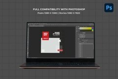 Online FItness Red Instagram Templates| CANVA-PS-AI Product Image 8