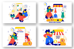 10 Online Side Hustles Illustration Product Image 2