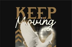 Keep Moving Streetwear PNG T-shirt Design Product Image 2