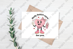 Only Heart Eyes For You Valentines PNG Product Image 3