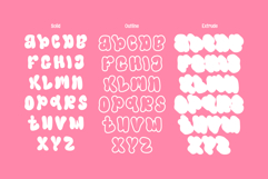 Onyx Vibe | Cute Layered 3D Webfont for Fun Creative Design Product Image 6