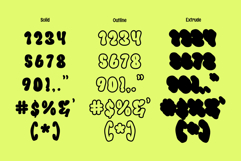 Onyx Vibe | Cute Layered 3D Webfont for Fun Creative Design Product Image 7