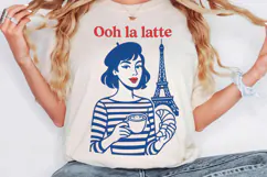Retro Coffee Line Art Clipart, Funny Puns SVG | PNG | EPS Product Image 3