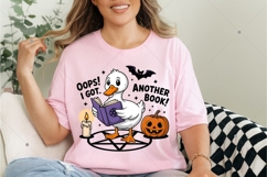 Oops I Got Another Book Goose PNG, Halloween Sublimation Product Image 8