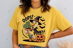 Oops I Got Another Plant! Halloween Goose PNG, Spooky Plant Product Image 3