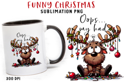 Funny Christmas Quote Clipart Sublimation PNG Product Image 20