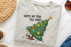 Oops My Tree Fell Over Funny PNG Product Image 3