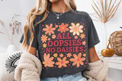All Oopsies No Daisies PNG, Boho Flowers Png, Wildflowers Product Image 3