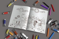 Open coloring book pages mockup Product Image 1