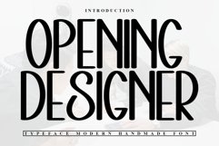 Opening Designer Product Image 1
