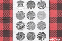 Optical Illusion Digital Collage Sheet, Images For Pendants Product Image 2