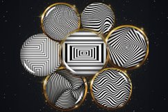 Optical Illusion Digital Collage Sheet, Images For Pendants Product Image 1