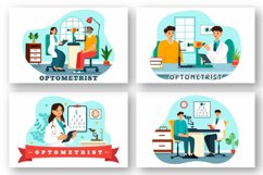 9 Optometrist Illustration Product Image 3