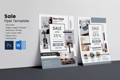 Product Sale / Promotional Flyer, Photoshop & MS Word Product Image 1