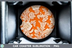 GorgeousOrange 02 Car Coaster design.
