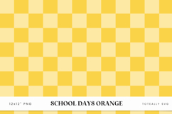 School Days Checkered Digital Pattern Product Image 5