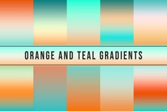 Orange And Teal Gradients Product Image 1