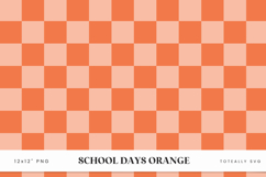 School Days Checkered Digital Pattern Product Image 6