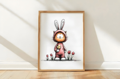 Orange Cat as Easter Bunny Clipart Product Image 3