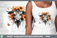 GorgeousOrange Drips Shirt design.