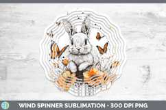 GorgeousOrange Drips Wind Spinner design.