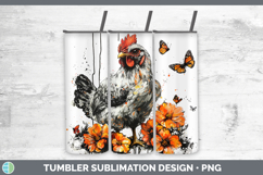 GorgeousOrange Drips Tumbler design.